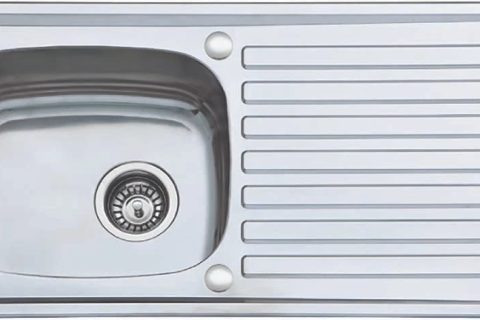 940 Inset Reversible Sink – 0.6mm & 0.8mm 1 Tap Hole