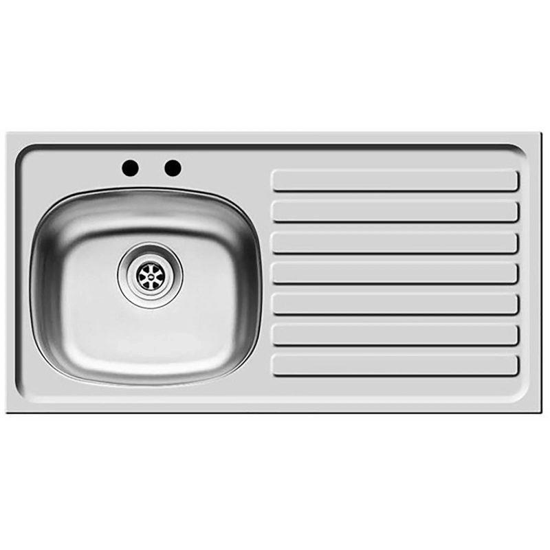 940 Inset Handed 2 Tap Hole – Right hand drainer