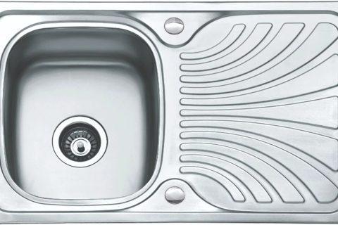 Inset Space Saver (Reversible) – 1 Tap hole 0.8mm steel