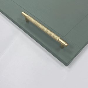 Kitchen Cabinets Brass Radford Knurled Bar Handle