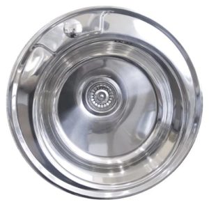 Inset Round Bowl - 1 tap hole