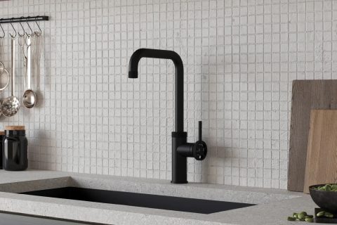 Labor Style  Single Lever  Mixer Tap with Swivel Spout (Multiple Colours available)