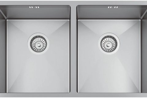 Handmade Undermount Double Bowl – 1.2mm Thick Stainless Steel sink
