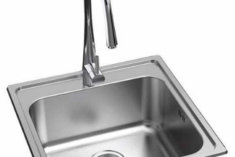 Inset Single Bowl – 0.8mm thick stainless steel