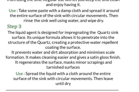 Luka 100 Quartz Inset sink – Multiple colours