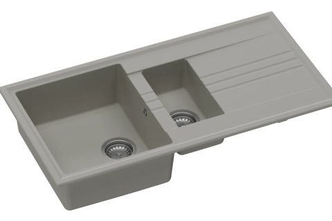 Luka 150 1.5 bowl Quartz Inset – Multiple colours
