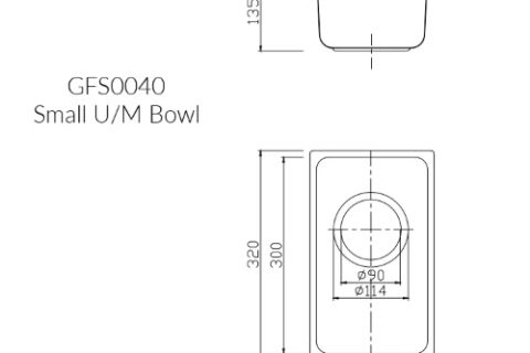 Half Bowl Undermount thick stainless sink