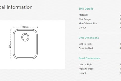 Ibis Stainless Steel – Morden And Durable  Undermount sink