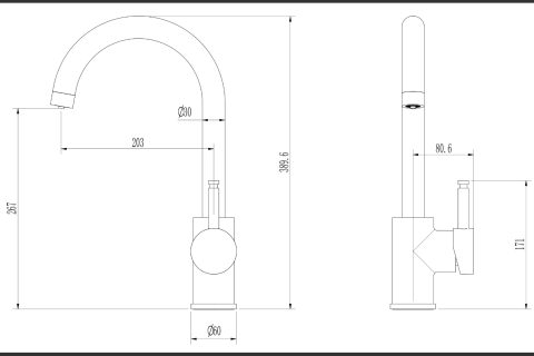 Single Lever 3 in 1 Inst Hot Water Tap, tank and filter – Multiple Colours