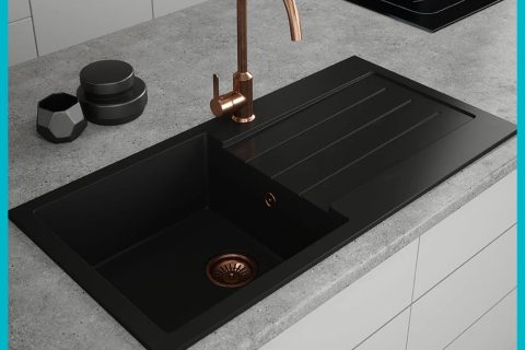 Comite | Traditional Style Single Bowl Inset & Chrome Wastes  –  1000mm x 500mm x 200mm