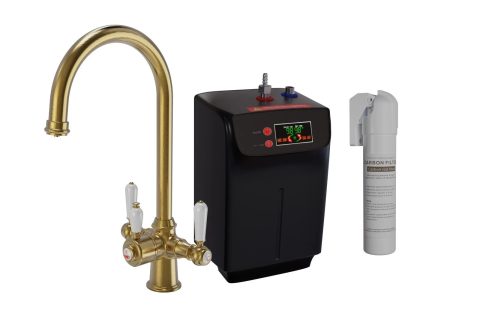 Traditional Bridge style  – 3 in 1 Instant Hot Water Tap with tank and filter (Multiple Colours Available )
