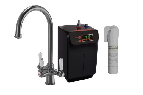 Traditional Bridge style  – 3 in 1 Instant Hot Water Tap with tank and filter (Multiple Colours Available )