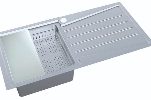 Kensington Inset Single Bowl  – 1.2mm SS (RHD)